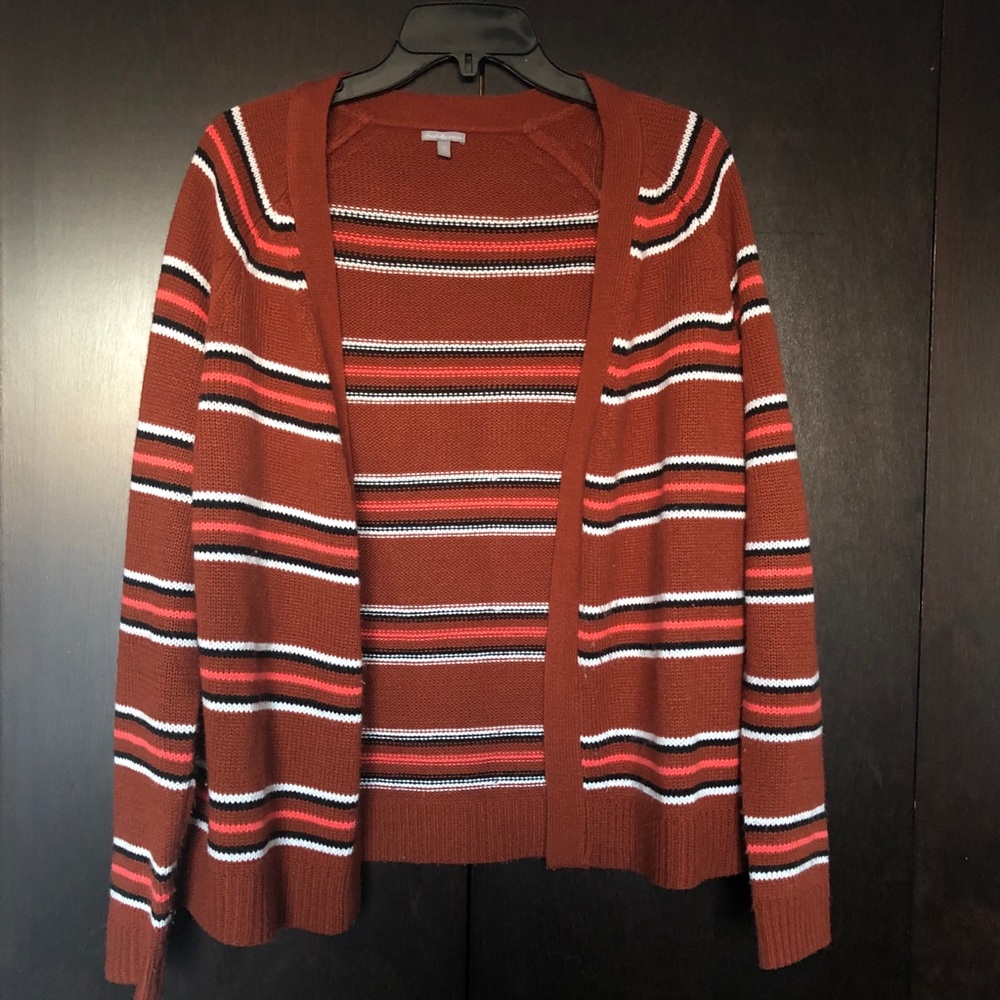 Charlotte Russe Striped Cardigan